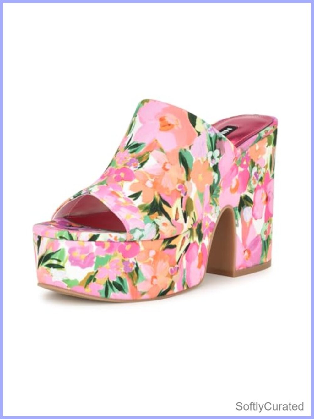 Platform Sandal Open Toe Slip On High Heel Stiletto